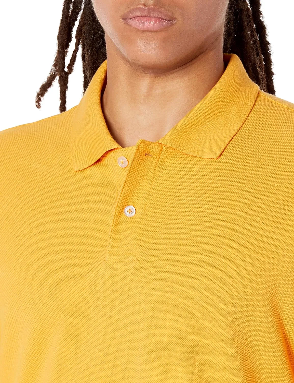Amazon Essentials Long-Sleeve Polo Shirt for Men, Slim Fit Pique