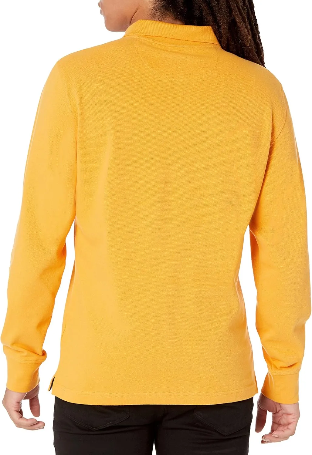 Amazon Essentials Long-Sleeve Polo Shirt for Men, Slim Fit Pique