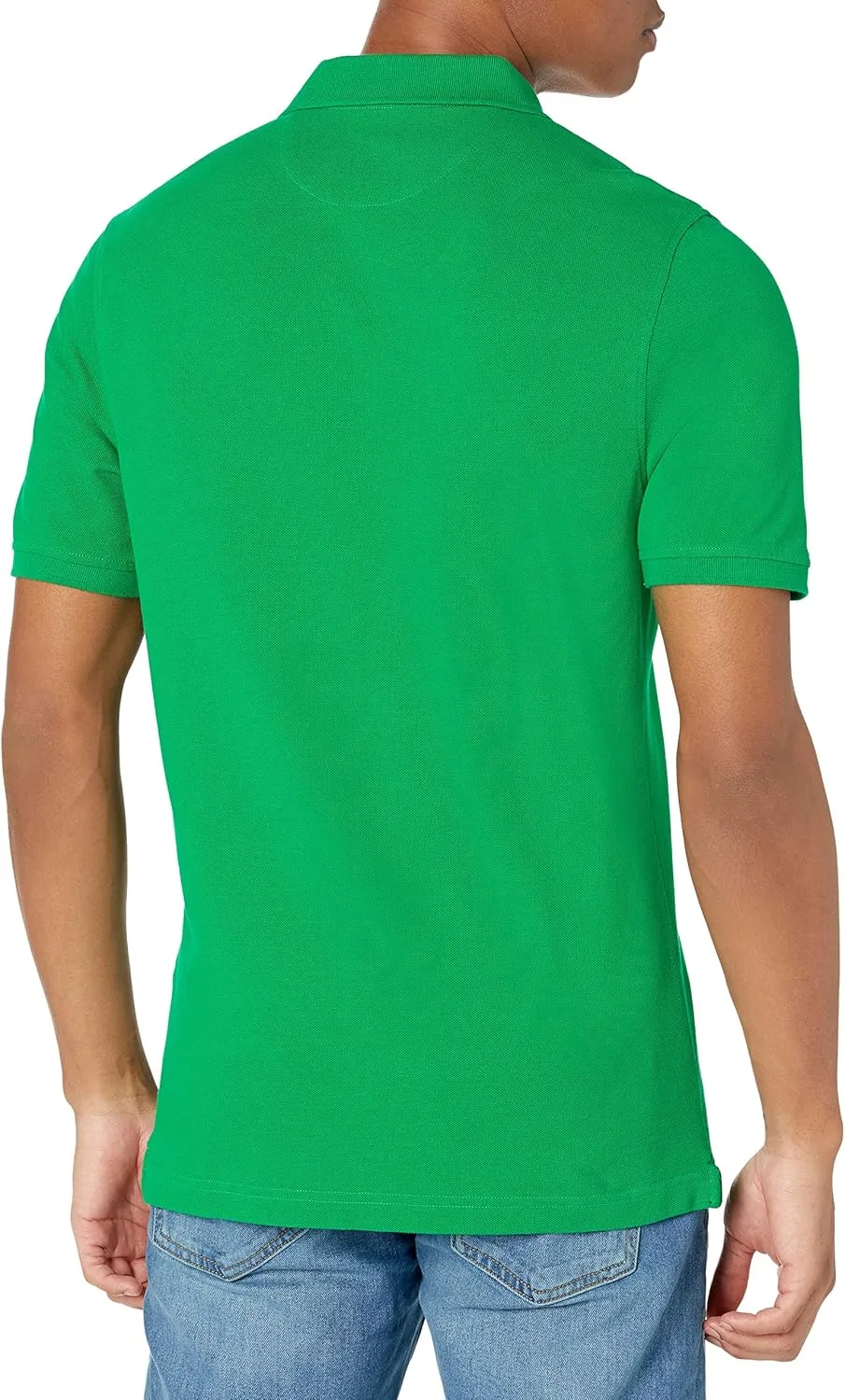 Amazon Essentials Men's Polo Shirts Short Sleeve, Slim-Fit Cotton Pique