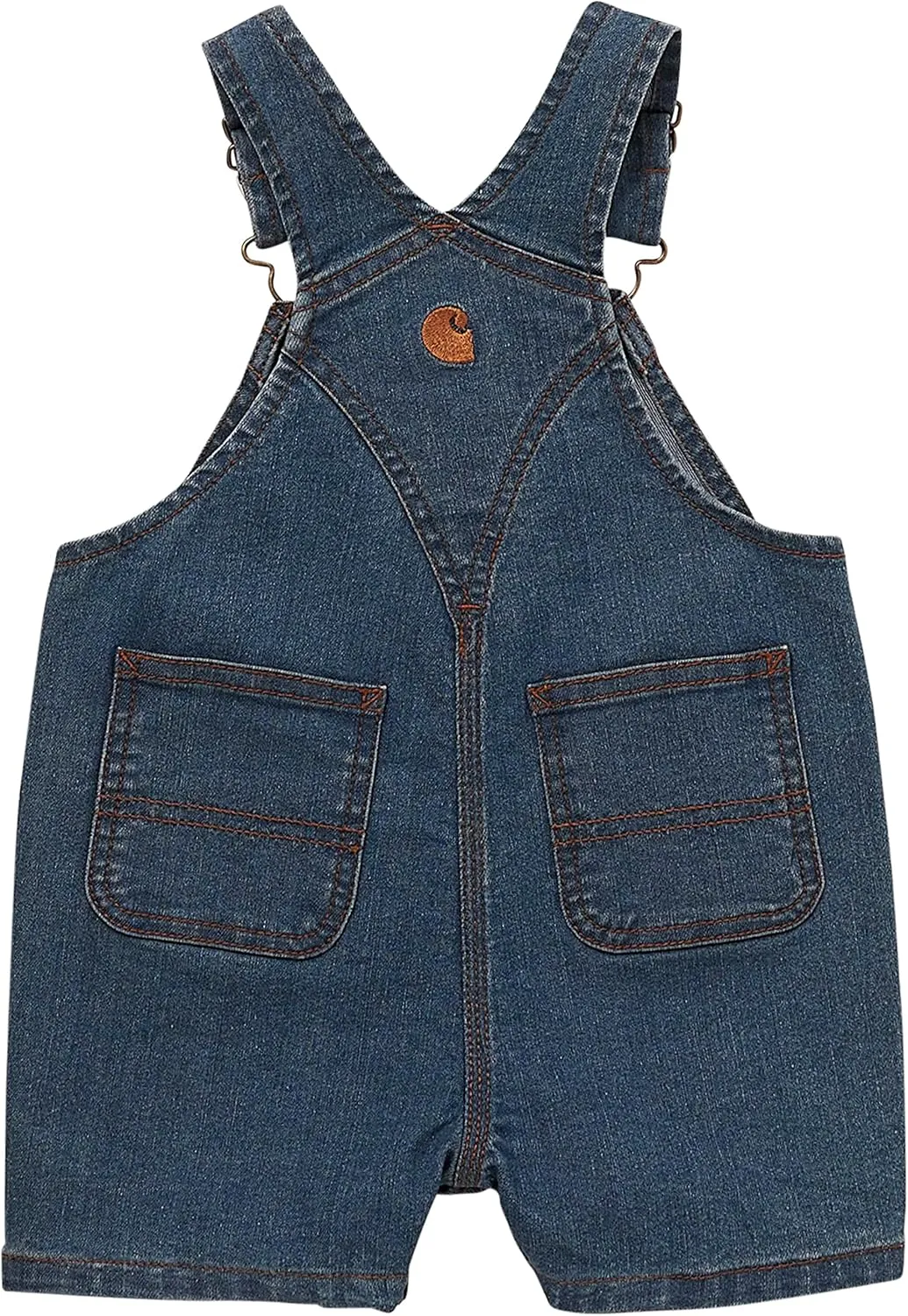 Carhartt Baby Loose Fit Jean Overall Shorts Denim Shortalls