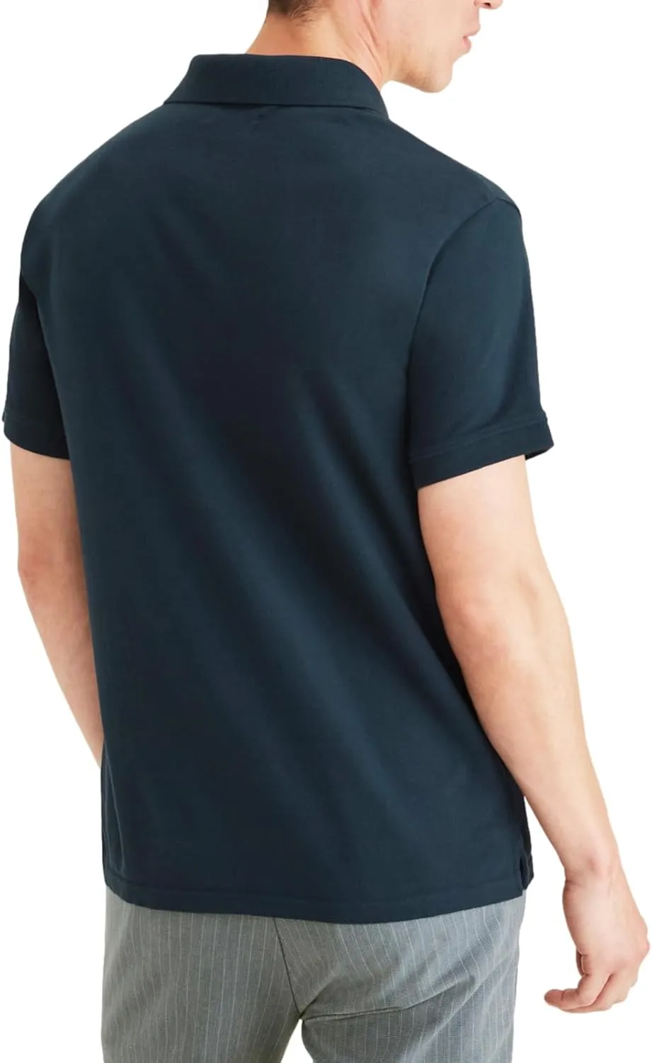 DOCKERS Mens Slim Fit Short Sleeve Polo