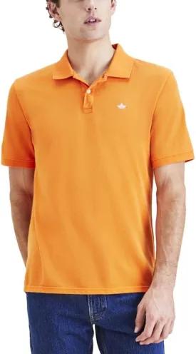 DOCKERS Mens Slim Fit Short Sleeve Polo