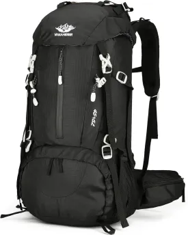 Esup 50L Hiking Backpack Men Camping Backpack with rain cover 45l 5l Lightweight Backpacking Backpack Travel Backpack