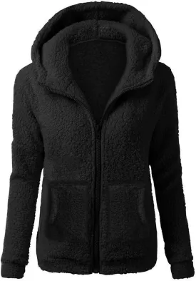 GOFULY Womens Hoodies Zip Up Western Fleece Lined Fall Winter Coats Plus Size Sharpa Jackets Lightweight With Pocket Clothes