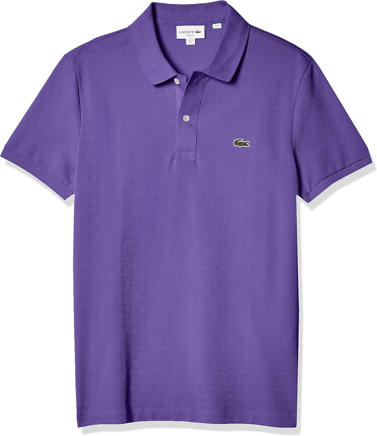Lacoste Men's Legacy Classic Pique Slim Fit Short Sleeve Polo Shirt