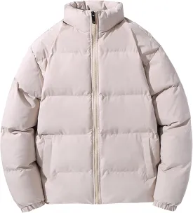 Maiyifu-GJ Men's Winter Jackets Lightweight Puffer Jacket Windproof Warm Down Coats Quilted Padded Coat Outerwear Windbreaker
