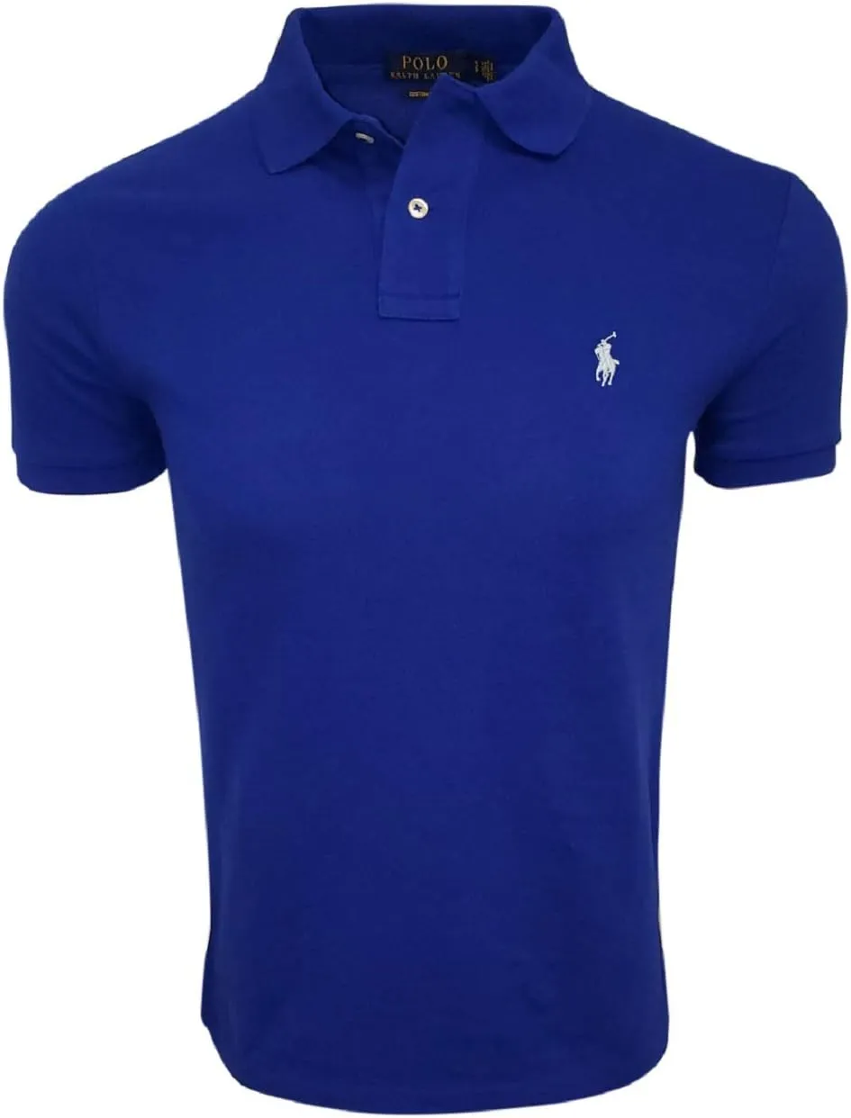 POLO RALPH LAUREN Men's Custom Slim Fit Iconic Mesh Polo