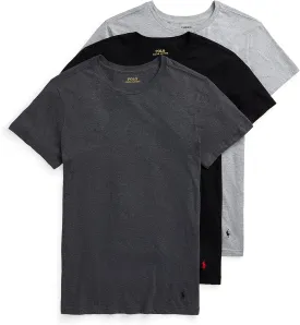 RALPH LAUREN Men's Slim Fit Cotton Crew Undershirts, 3 Pack