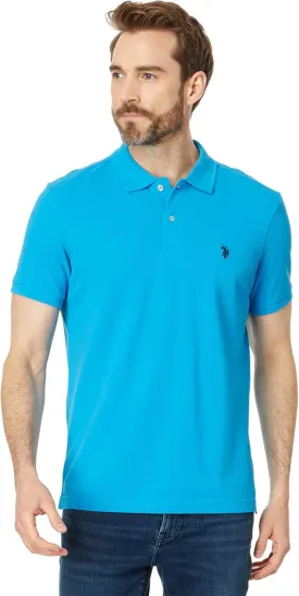 SLIM FIT SOLID PIQUE POLO SHIRT