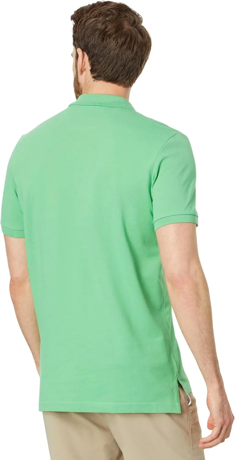 SLIM FIT SOLID PIQUE POLO SHIRT