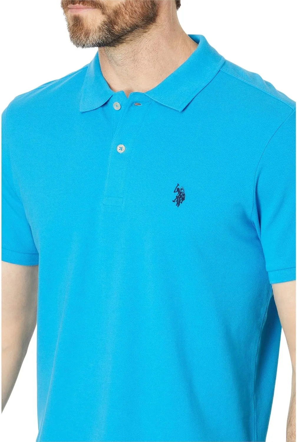 SLIM FIT SOLID PIQUE POLO SHIRT