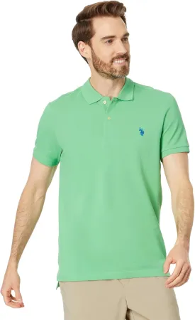 SLIM FIT SOLID PIQUE POLO SHIRT