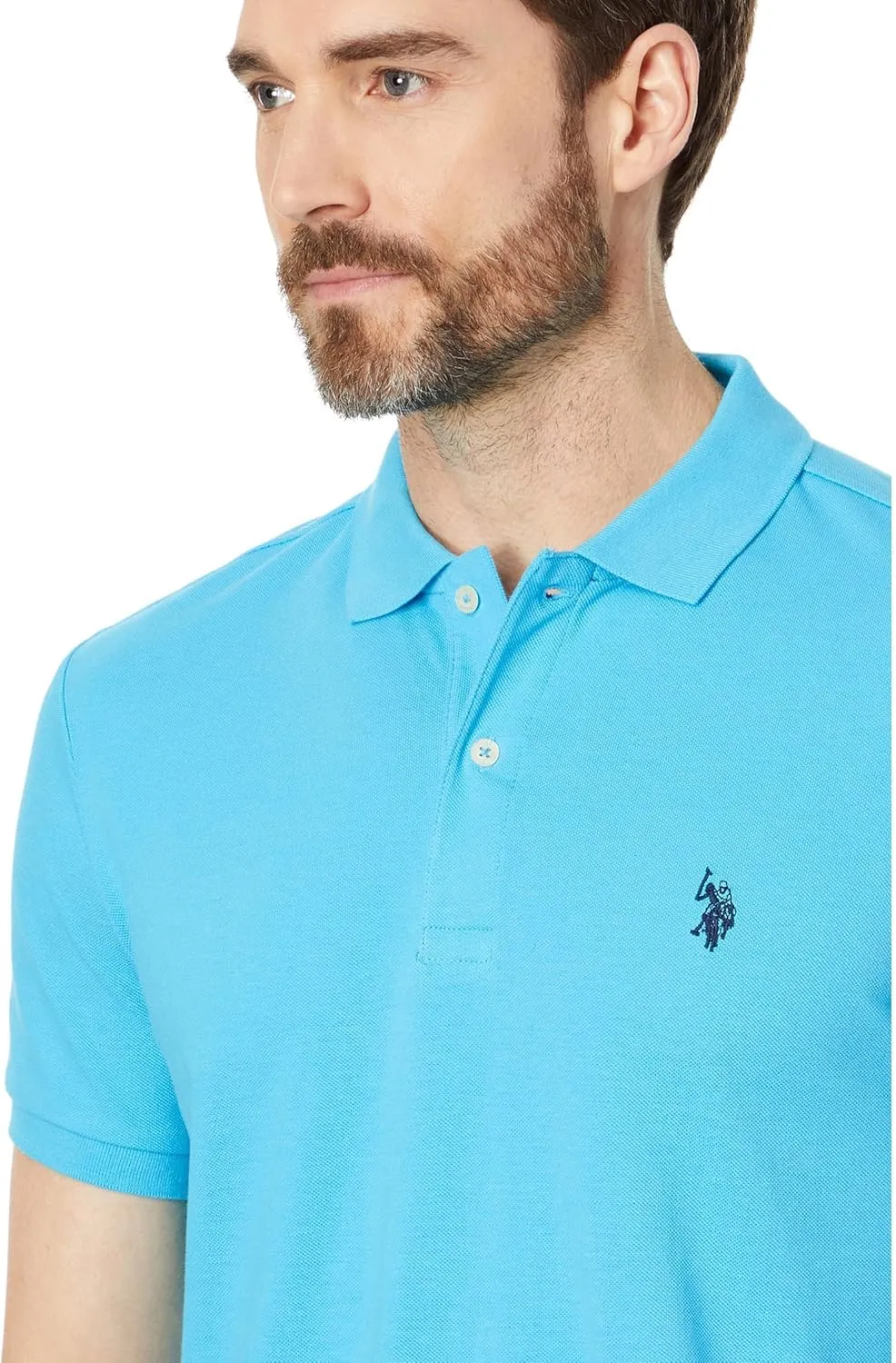 SLIM FIT SOLID PIQUE POLO SHIRT