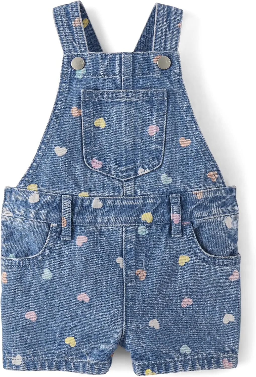 The Children's Place baby-girls And Toddler Girls Denim Shortalls