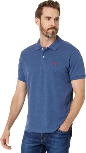 U.S. Polo Assn. Men's Slim Fit Interlock Polo
