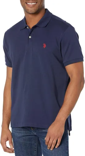 U.S. Polo Assn. Men's Slim Fit Interlock Polo