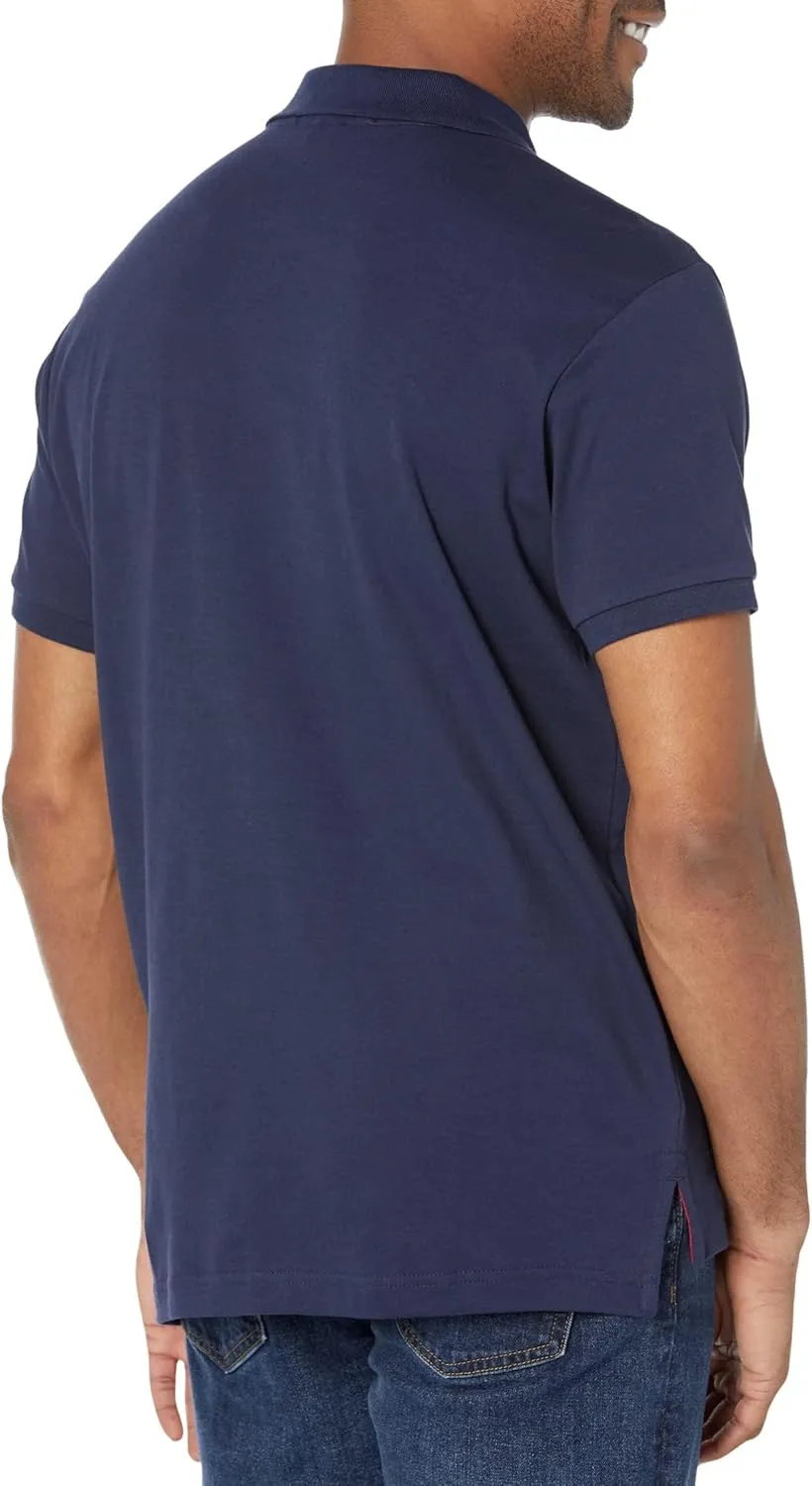 U.S. Polo Assn. Men's Slim Fit Interlock Polo