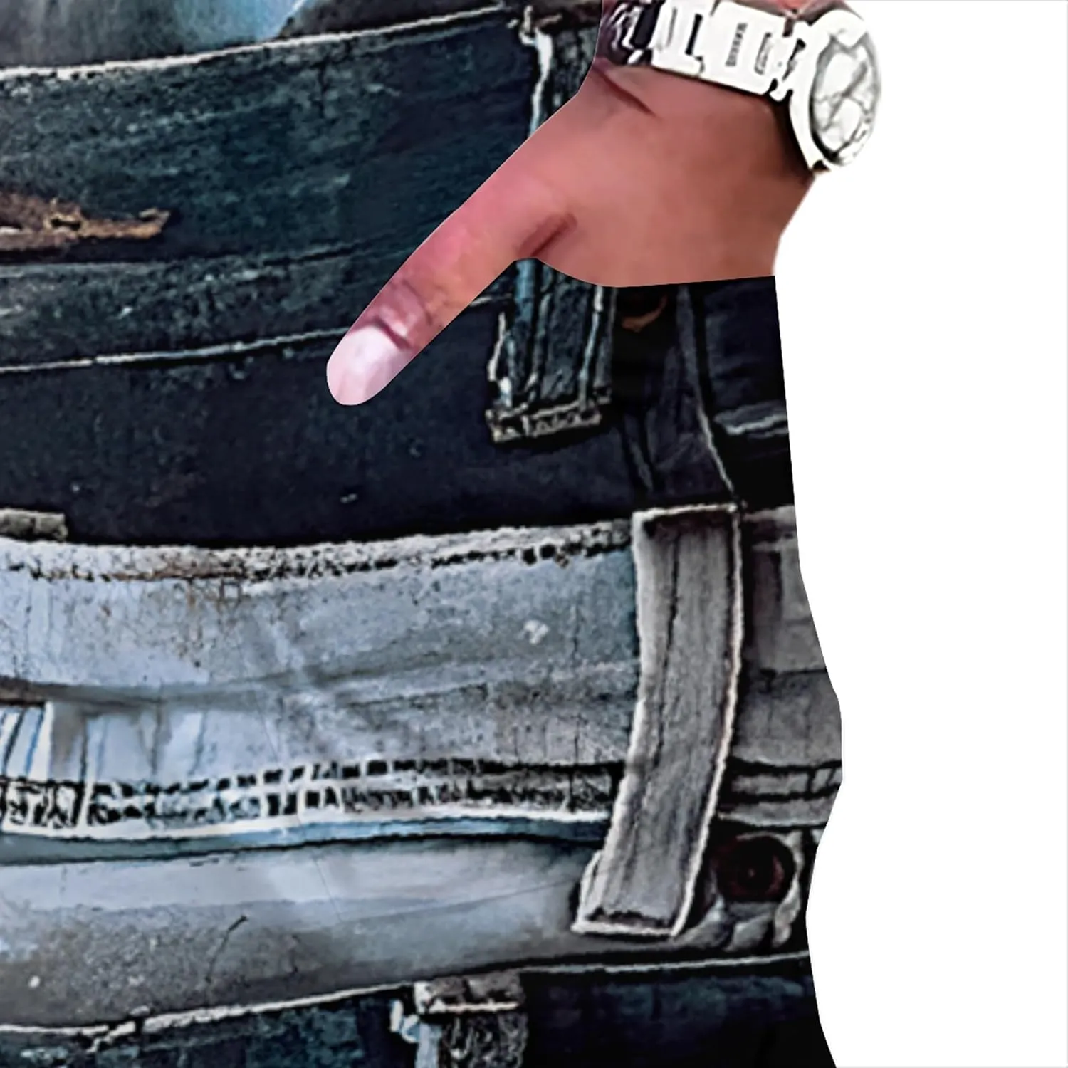 Womens Plus Size Denim 3D Print Fashion Maxi Dresses Casual Soft Tshirt Dress