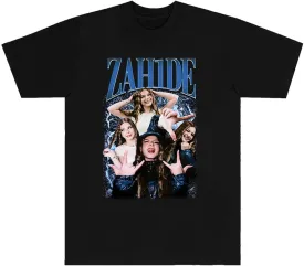 Zahide Vintage 90's Merch T-Shirts Crewneck Top Cosplay Women Men Hiphop Streetwear Short Sleeve Tee