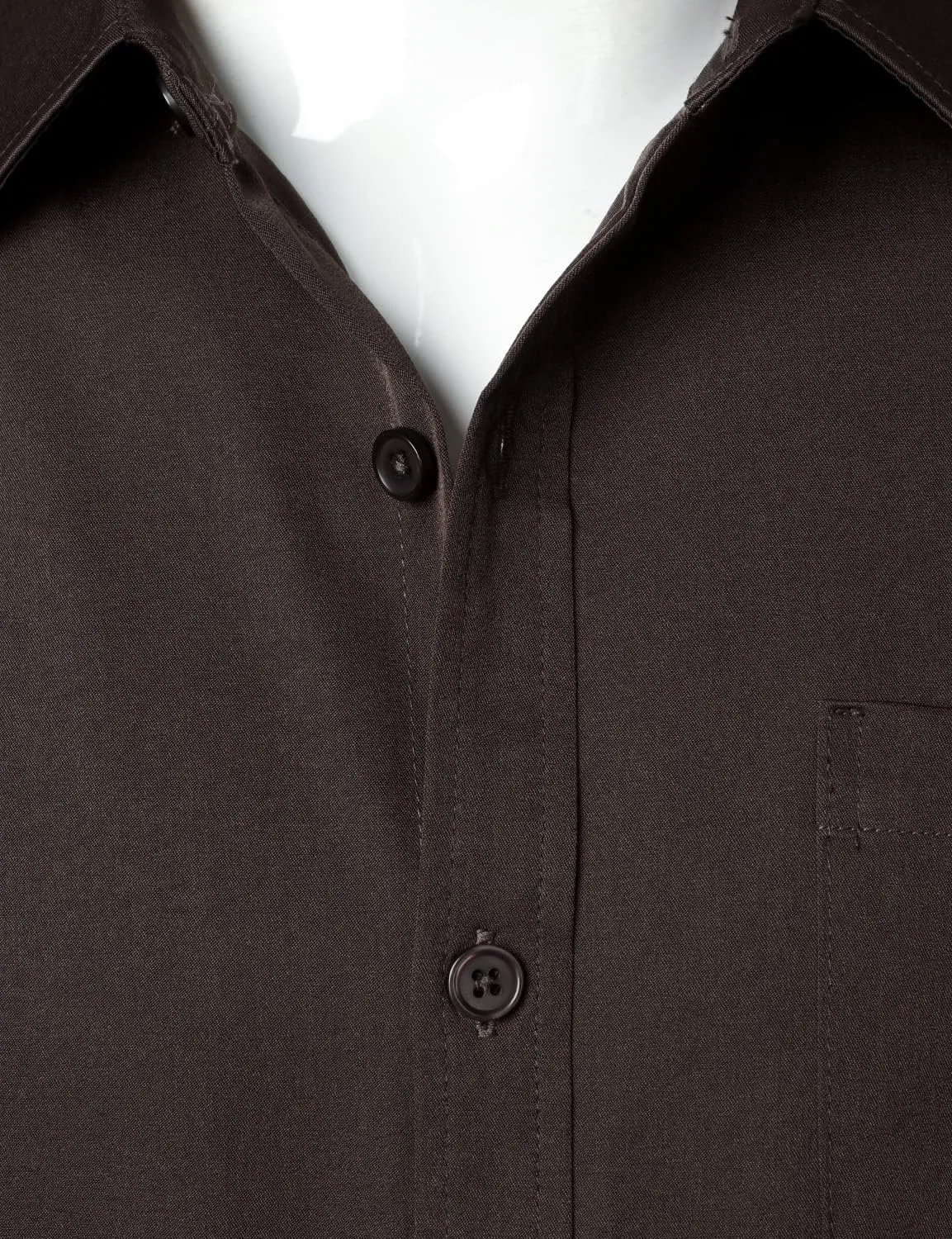 ZEROYAA Men's Casual Urban Stylish Slim Fit Short Sleeve Button Up Dress Shirt with Pocket
